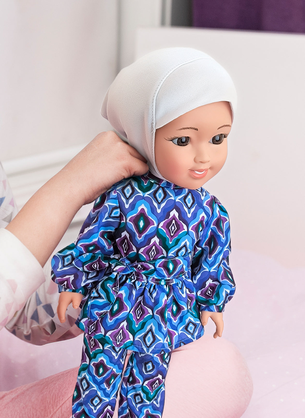 Nura, Salam Sisters, 18" Islamic Doll